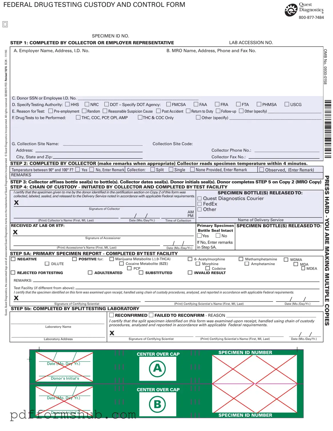 Fill in Your Drug Screen Form