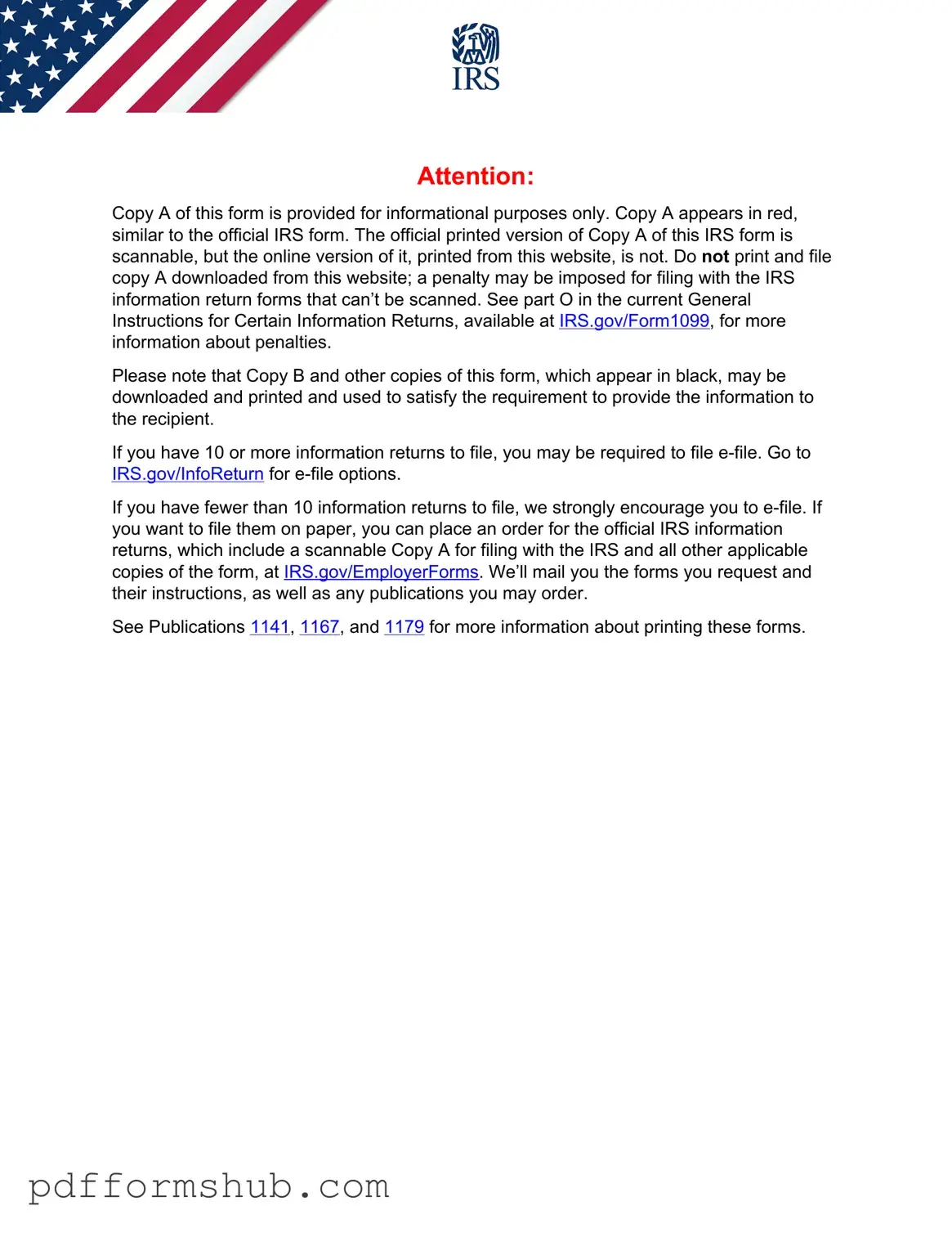 Fill in Your IRS 1099-MISC Form