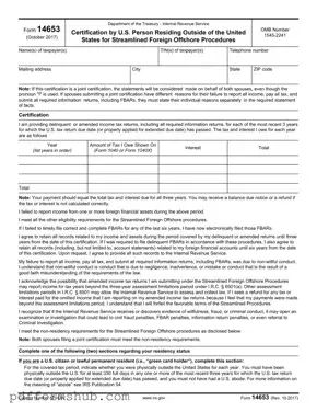 Fill in Your 14653 Form