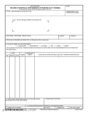 Fill in Your Da 1380 Form